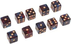 TOYANDONA 70 Pcs Big Hole Dot Dice Number Toys Kidcraft Playset Skeleton Toy Unique Dice Fun Dice Role Playing Gaming Dice Game Dice Set Two Color Dice Gambling Dice Retro Color Checkerboard -Folkmanis Toys Shop 410a5H86DL. AC