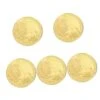 ABOOFAN 5pcs Commemorative Coins Challenge Maker Craft Kids Collective Home Constellation Game For Collection Gold Constellations Ornament Luck Lucky Metal Decorative Double Antique -Folkmanis Toys Shop 410bfYWyHxL