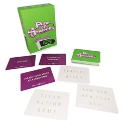 Puns Of Anarchy Expansion Pack - The Outrageous Pun-Making Game - Nothing Is Safe From Becoming Hilarious Wordplay For Creative People -Folkmanis Toys Shop 410grGkpEQL