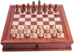 Chess Classic Magnetic Chess With Personalized Storage Drawer For Kids And Adults Table Game, Educational Toy Wooden Chess Set For Gifts Portable Travel Chess 13 Chess Classic Magnetic Chess With Personalized Storage Drawer For Kids And Adults Table Game, Educational Toy Wooden Chess Set For Gifts Portable Travel Chess -Folkmanis Toys Shop 410v3yfcwTL. AC 1