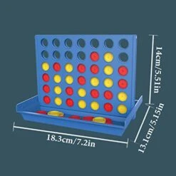 GENERIC 5 Four In A Row,Board Games Toys For Kids - Tables Game Set Travel Friendly Storage Case Toy For Family Picnic Camping Party Travel 13 GENERIC 5 Four In A Row,Board Games Toys For Kids - Tables Game Set Travel Friendly Storage Case Toy For Family Picnic Camping Party Travel -Folkmanis Toys Shop 410z6TcEAUL