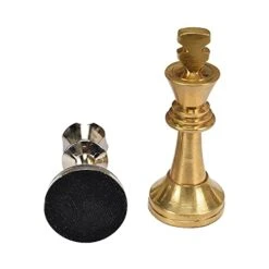 Magnetic Travel Chess Set Solid Wood Metal With Board Storage Compartment Great Travel Toy Set 14.7in Board Games -Folkmanis Toys Shop 41127b2U5EL