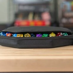 GeekOn XL Dice Case With Foam Padding And Nesting Velvet Dice Tray For Board Games And RPGs - Holds Up To 300 Dice! -Folkmanis Toys Shop 4112gAeCrBL
