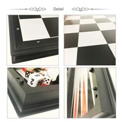 Chess Magnetic Travel Chess Set With Folding Chess Board Educational Toys For Kids And Adults Alloy (Size : S) -Folkmanis Toys Shop 411KSQHL25L