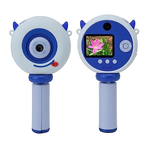 Selfie Camera For Kids, Portable Digital Camera Toy 8X Digital Zoom For Birthday Gift (Blue) 6 Selfie Camera For Kids, Portable Digital Camera Toy 8X Digital Zoom For Birthday Gift (Blue) - Image 4