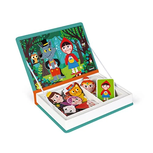 Janod Magnetibook 71 Pc Magnetic Fairy Tale Mix And Match Game - Ages 3+ - J02588 6 Janod Magnetibook 71 Pc Magnetic Fairy Tale Mix And Match Game - Ages 3+ - J02588 - Image 4