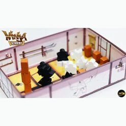 IELLO Ninja Academy - Mini Games, Kids & Family, Iello Games, Ages 8+, 3-5 Players, 20 Min -Folkmanis Toys Shop 411iAFDkEZL