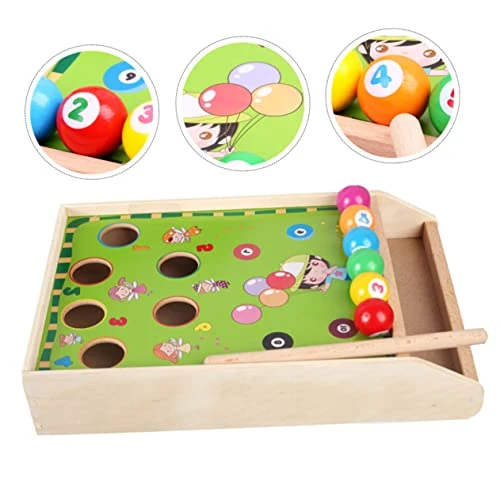 INOOMP 1 Set Table Tennis Pool For Puzzle Toys Play Table Small Pool Table Kids Motor Skills Kids Pool Table Miniature Games Travel Game Table Top Pool Table For Adults 4 INOOMP 1 Set Table Tennis Pool For Puzzle Toys Play Table Small Pool Table Kids Motor Skills Kids Pool Table Miniature Games Travel Game Table Top Pool Table For Adults - Image 2