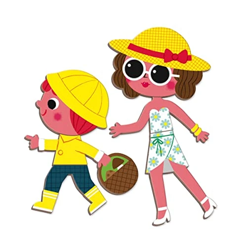 Janod MagnetiBook 120 Pc Magnetic 4 Seasons Game - Travel/Storage Case Included - Ages 3+ - J02721 4 Janod MagnetiBook 120 Pc Magnetic 4 Seasons Game - Travel/Storage Case Included - Ages 3+ - J02721 - Image 2