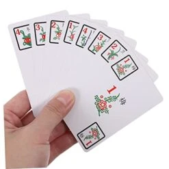 Toyvian 4 Sets Mahjong Poker Scrub Sets Chessboard Sets Travel Set 144 Paper Cards Travel Board Game Family Board Games Paper Mahjong For Party Travel Game Prop Mahjong Toy Frosted Props 17 Toyvian 4 Sets Mahjong Poker Scrub Sets Chessboard Sets Travel Set 144 Paper Cards Travel Board Game Family Board Games Paper Mahjong For Party Travel Game Prop Mahjong Toy Frosted Props -Folkmanis Toys Shop 412IDZ7HdwL