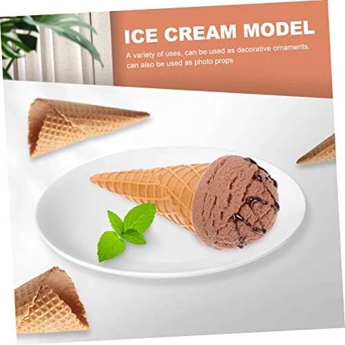 VOSAREA Simulation Ice Cream Kids Candy Kids Decor Beach For Toddlers Ice Cream Games Pretend Play Food Fake Pineapple PVC Chocolate Ice Cream Pretend Artificial Ice Cream 5 VOSAREA Simulation Ice Cream Kids Candy Kids Decor Beach For Toddlers Ice Cream Games Pretend Play Food Fake Pineapple PVC Chocolate Ice Cream Pretend Artificial Ice Cream - Image 3