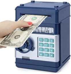 Refasy Piggy Bank Cash Coin Can ATM Bank Electronic Coin Money Bank For Kids-Hot Gift -Folkmanis Toys Shop 412NxLJwyL. AC 1