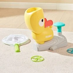 BAKAM Outside Toys For Kids Ages 4-8, Toddler Sports Outdoor Playset Ages 3-5 Flying Disc Stomp Launcher Toy Kit, Fun Flyer Saucers Indoor Party Game (Yellow) 11 BAKAM Outside Toys For Kids Ages 4-8, Toddler Sports Outdoor Playset Ages 3-5 Flying Disc Stomp Launcher Toy Kit, Fun Flyer Saucers Indoor Party Game (Yellow) -Folkmanis Toys Shop 412RoWDu7L. AC