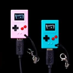 TinyCircuits Thumby (Clear), Tiny Game Console, Playable Programmable Keychain: Electronic Miniature, STEM Learning Tool