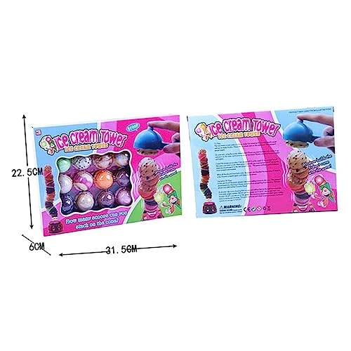 SAFIGLE 3pcs Toy For Kids Stacking Toys Ice Cream Tower Game Kids Stacking Toys Children Playing Toy Set Ice Toy With Shovel Ice Cream Cone Toy Folding High Toy Fold Taiwan Ice Toy 6 SAFIGLE 3pcs Toy For Kids Stacking Toys Ice Cream Tower Game Kids Stacking Toys Children Playing Toy Set Ice Toy With Shovel Ice Cream Cone Toy Folding High Toy Fold Taiwan Ice Toy - Image 4
