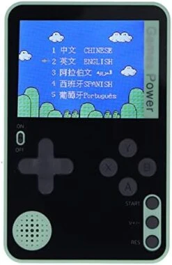 Retro Handheld Games Console, 500 Classic Popular Games, 2.4In HD Color Screen, Ultra Slim Card Gaming Player, Portable Arcade Game Machine, Gifts For Boys Girls (Green) 18 Retro Handheld Games Console, 500 Classic Popular Games, 2.4In HD Color Screen, Ultra Slim Card Gaming Player, Portable Arcade Game Machine, Gifts For Boys Girls (Green) -Folkmanis Toys Shop 412m29Ibw3L. AC
