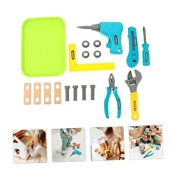 Indoor Playset 3 Sets Pretend Re Plaything Tools Disassembly Simulation Cartoon Tool Boys Educational Play Kit Plastic For Toy And Maintenance Kidcraft Playset -Folkmanis Toys Shop 412pozhmxXL