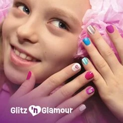 Nail Art Studio For Girls - Nail Polish Kit For Kids Ages 7-12 Years Old - Girl Gifts - Glitz 'n Glamour Girls Nails Gift Set - Cool Girly Stuff - Polish, Pens, Glitter, Stickers, Gems, Filer 11 Nail Art Studio For Girls - Nail Polish Kit For Kids Ages 7-12 Years Old - Girl Gifts - Glitz 'n Glamour Girls Nails Gift Set - Cool Girly Stuff - Polish, Pens, Glitter, Stickers, Gems, Filer -Folkmanis Toys Shop 412uVPXYzLL
