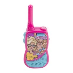 Barbie Night Action Molded Walkie Talkies For Kids WT2-01082 | Safe And Flexible Antenna, 1000ft Range, Easy-to-Use Power Switch, Belt Clip, Pack Of 2, Stylish Appearance, 2-Pack -Folkmanis Toys Shop 4136nQVOuQL