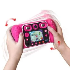 VTech KidiZoom Duo DX Digital Selfie Camera With MP3 Player, Pink 11 VTech KidiZoom Duo DX Digital Selfie Camera With MP3 Player, Pink -Folkmanis Toys Shop 4138UJN7v1L