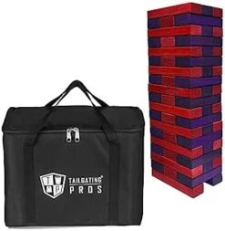 Tailgating Pros Premium Giant Toppling Timbers With Carrying Case – Choose Your Team Colors! Jumbo Outdoor Yard Game, Tower Grows To Over 5 Feet! – Optional Tipsy Stickers Available! 30 Tailgating Pros Premium Giant Toppling Timbers With Carrying Case – Choose Your Team Colors! Jumbo Outdoor Yard Game, Tower Grows To Over 5 Feet! – Optional Tipsy Stickers Available! -Folkmanis Toys Shop 413DCYVobpL. AC