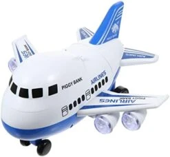 Totority 1pc Airplane Piggy Bank Plastic Piggy Bank Air Planes For Kids Toy For Kids Piggy Box Puzzle Toy Plastic Coin Box Money Box Toy Piggy Bank Playthings Saving Pot Toy Bracket Box -Folkmanis Toys Shop 413It0XVs4L. AC