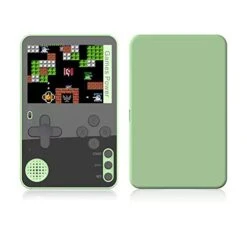 Yoidesu Mini Handheld Game Console, 2.4inch Color Screen Retro Video Game Console With 500 Classic FC Games, 500MAH Rechargeable Battery Gameboy Support For TV Connection And 2 Players (Green)