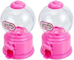 2pcs Gumball Machine Mini Candy Dispenser Toy Kids Candy Catchers Coin Bank Playthings For Children Party Favor Game Supplies -Folkmanis Toys Shop 413QqkXTpL. AC