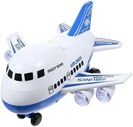 Alasum 1pc Airplane Piggy Bank Toys For Kids Educational Toys Kid Piggy Bank Musical Toy Toy Piggy Bank Toy Plastics, Electronic Components Yellow Saving Pot For Kids Coin Box Toy 10 Alasum 1pc Airplane Piggy Bank Toys For Kids Educational Toys Kid Piggy Bank Musical Toy Toy Piggy Bank Toy Plastics, Electronic Components Yellow Saving Pot For Kids Coin Box Toy - Image 8