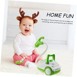 Ibasenice 2pcs Simulation Vacuum Cleaner Kids Bun Maker Kids Cleaning Toys Christmas Toys Play Brainy Magical Play Set Kids Vacuum Electric Vacuum Cleaner Abs Green Home Appliance Toy -Folkmanis Toys Shop 413guJkHsqL