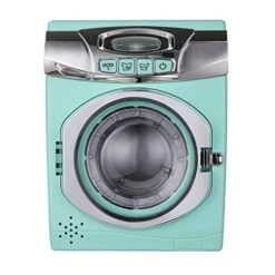 GENERIC 2er Herd Large Sound With Game And Simulation Housework Light Machine Washing Simulation Home Toy Rose