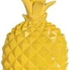 Piggy Bank Children's Toy Money Box Pineapple Shape Resin Piggy Bank Home Decoration Coin Money Box Creative Coin Bank Wine Cabinet Decoration Piggy Banks Furniture Games (Color : Yellow, Size : 9.8
