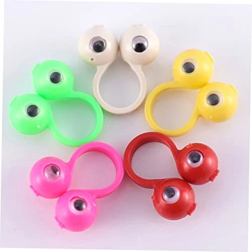 Alasum 350 Pcs Eye Ring Bulk Toys For Kids Puzzle Toy Small Toys For Kids Eyeball Ring Puppet Eye Finger Puppet Finger Game Toy Educational Toy Finger Toy Kids Toy Swing Child Filler 7 Alasum 350 Pcs Eye Ring Bulk Toys For Kids Puzzle Toy Small Toys For Kids Eyeball Ring Puppet Eye Finger Puppet Finger Game Toy Educational Toy Finger Toy Kids Toy Swing Child Filler - Image 5