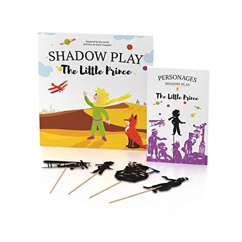 Shadow Play Little Prince Shadow Theater And Shadow Puppets Combo - Educational Toy, Montessori Preschool Learning Toys For Girls And Boys - Easter Birthday Gift Present 3 4 5 6 7 Year Old 3 Shadow Play Little Prince Shadow Theater And Shadow Puppets Combo - Educational Toy, Montessori Preschool Learning Toys For Girls And Boys - Easter Birthday Gift Present 3 4 5 6 7 Year Old