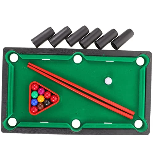 Kisangel 2 Sets Billiard Desktop Kids Educational Mini Billiard Game Kids Pool Table Tabletop Mini Pool Table Set Pool Table Doubles Mini 7 Kisangel 2 Sets Billiard Desktop Kids Educational Mini Billiard Game Kids Pool Table Tabletop Mini Pool Table Set Pool Table Doubles Mini - Image 5