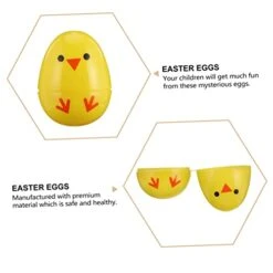 ABOOFAN 36 Pcs Chicken Printing Eggs White Plastic Eggs Stuffed Toys Mini Toy Games Eggs Plastic Eater Eggs Creative Egg Package Easter Accessories Plastic Eggshells Child Egg Bun 12 ABOOFAN 36 Pcs Chicken Printing Eggs White Plastic Eggs Stuffed Toys Mini Toy Games Eggs Plastic Eater Eggs Creative Egg Package Easter Accessories Plastic Eggshells Child Egg Bun -Folkmanis Toys Shop 414S0rvlX5L