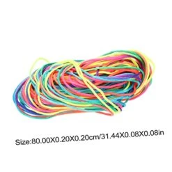 Gadpiparty Toys 40 Pcs Flip Rope Childrens Toys Bouncy Toy Cats Cradle String Game Finger String Toy Supplies Finger String Game Hand Strap Toy Cloth Pupils Hand Game Finger String Toys -Folkmanis Toys Shop 414VKDXlxvL