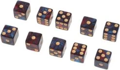 TOYANDONA 70 Pcs Big Hole Dot Dice Number Toys Kidcraft Playset Skeleton Toy Unique Dice Fun Dice Role Playing Gaming Dice Game Dice Set Two Color Dice Gambling Dice Retro Color Checkerboard -Folkmanis Toys Shop 414W0SRyyL. AC