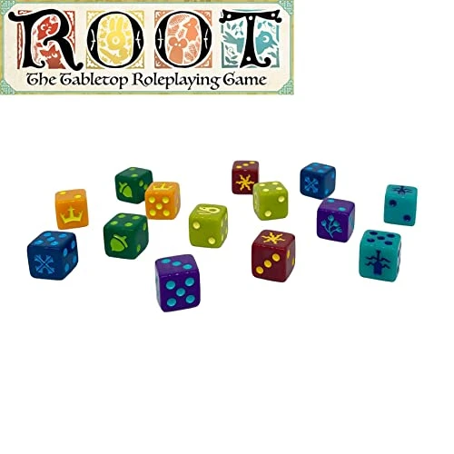 Magpie Games: Root RPG, Faction Dice Set, S, Quick And Easy To Learn, Packed With Intense Play, Dice For Each Of The Seven Different Fractions Of The Woodland 5 Magpie Games: Root RPG, Faction Dice Set, S, Quick And Easy To Learn, Packed With Intense Play, Dice For Each Of The Seven Different Fractions Of The Woodland - Image 3