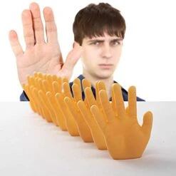 FAMKIT Hand Shape Domino Blocks Educational Toy Dominoes Game Birthday Party Favor -Folkmanis Toys Shop 414lcBRMiZL