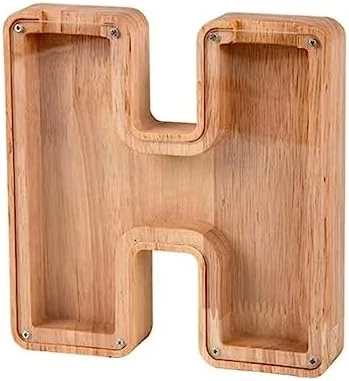 26 Letters Savings Bank Wooden Piggy Bank Toy Acrylic Transparent Panel Creative Piggy Bank Savings Bank Ornaments 16 26 Letters Savings Bank Wooden Piggy Bank Toy Acrylic Transparent Panel Creative Piggy Bank Savings Bank Ornaments - Image 14