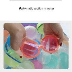 KISKISBY Reusable Water Balloons Water Bombs Splash Ball Quick Fill Self-Sealing Silicone Refillable Water Balls Outdoor Activities Summer Toy Pool Beach Water Games Toys For Kids Ages 4-12 (12 Pcs) -Folkmanis Toys Shop 414yhbcQAxL