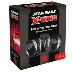 Fantasy Flight Games Star Wars X-Wing 2nd Edition Miniatures Game Furty Of The First Order EXPANSION PACK - Strategy Game For Adults And Kids, Ages 14+, 2 Players, 45 Minute Playtime, Made By Atomic Mass Games