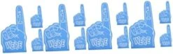 Unomor 15 Pcs Foam Fingers Sports Toys Girl Toy Toys In Bulk Pom Poms Cheerleading Party Soccer Finger Celebration Pom Poms Party Toys Football Game Noise Makers Sports Fan Finger -Folkmanis Toys Shop 415Qq8poIjL. AC