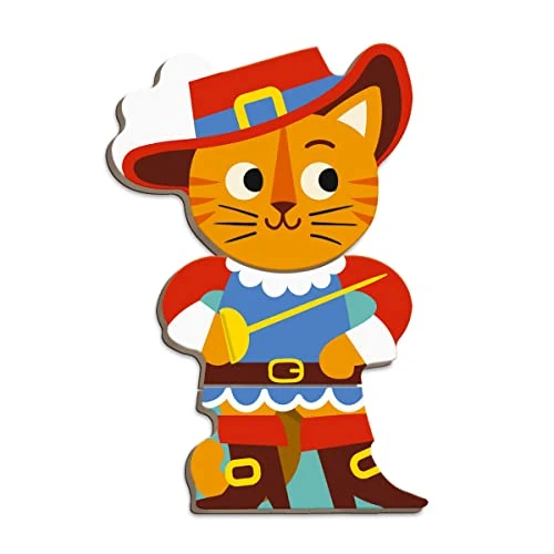 Janod Magnetibook 71 Pc Magnetic Fairy Tale Mix And Match Game - Ages 3+ - J02588 4 Janod Magnetibook 71 Pc Magnetic Fairy Tale Mix And Match Game - Ages 3+ - J02588 - Image 2