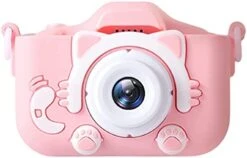 NCRD Kids Camera For Girls And Boys, Kids Digital Dual Camera 2.0 Inches Screen Video Camcorder Anti-Drop Children Selfie Camera, Camera For Kids With Games, Birthday Gift
