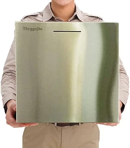 Thyggzjbs Safe Piggy BankMade Of Stainless Stell,Security Piggy Bank Coins Money Savings Box Toys/Toy Gifts Birthday Gift ,Can Only Save The Piggy Bank That Cannot Be Taken Out(Medium) 10 Thyggzjbs Safe Piggy BankMade Of Stainless Stell,Security Piggy Bank Coins Money Savings Box Toys/Toy Gifts Birthday Gift ,Can Only Save The Piggy Bank That Cannot Be Taken Out(Medium) - Image 8