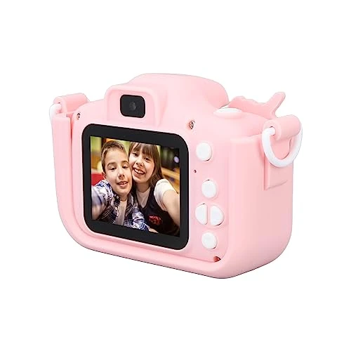Kids Video Camera, Video Camera Toy Video Recording Automatci Shutdown 2.0in IPS Screen 8X Focusing Selfie Rechargeable Fun Playing For 3-12 Years Old (Pink) 3 Kids Video Camera, Video Camera Toy Video Recording Automatci Shutdown 2.0in IPS Screen 8X Focusing Selfie Rechargeable Fun Playing For 3-12 Years Old (Pink)