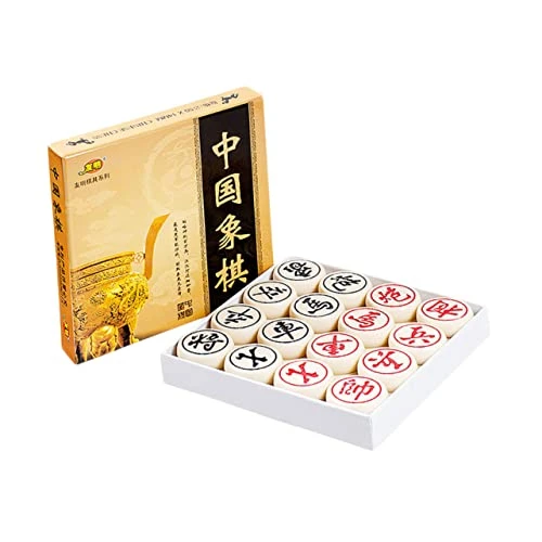 CANIGHT Xiangqi Chinese Chess Wooden Board Game Travel Chess Game Wooden Toys Travel Toy Portable Chess Early Learning Game Educational Toy High-end Chinese Chess Checkerboard Beige Fold 3 CANIGHT Xiangqi Chinese Chess Wooden Board Game Travel Chess Game Wooden Toys Travel Toy Portable Chess Early Learning Game Educational Toy High-end Chinese Chess Checkerboard Beige Fold