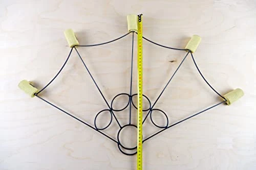 GENERIC Light Fire Fans Pair/Set Of 2 / - Made With Kevlar Aramid For Dancers * 5 Wicks * 2 Inch Kevlar * For Performances * For Festival * Practice * Flow * Spinning * Belly Dance * Lotus * Flower 6 GENERIC Light Fire Fans Pair/Set Of 2 / - Made With Kevlar Aramid For Dancers * 5 Wicks * 2 Inch Kevlar * For Performances * For Festival * Practice * Flow * Spinning * Belly Dance * Lotus * Flower - Image 4